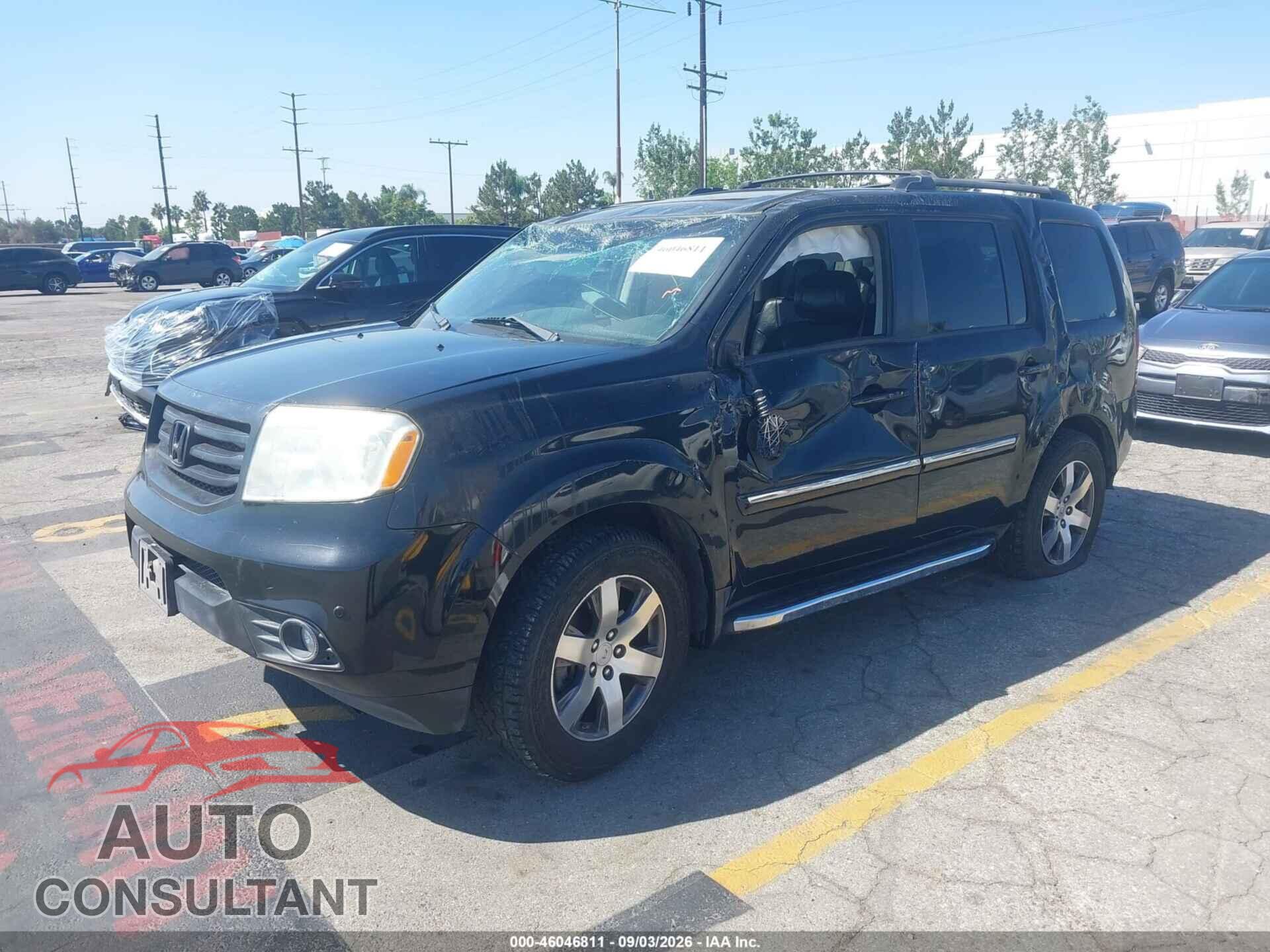 HONDA PILOT 2012 - 5FNYF4H98CB030087