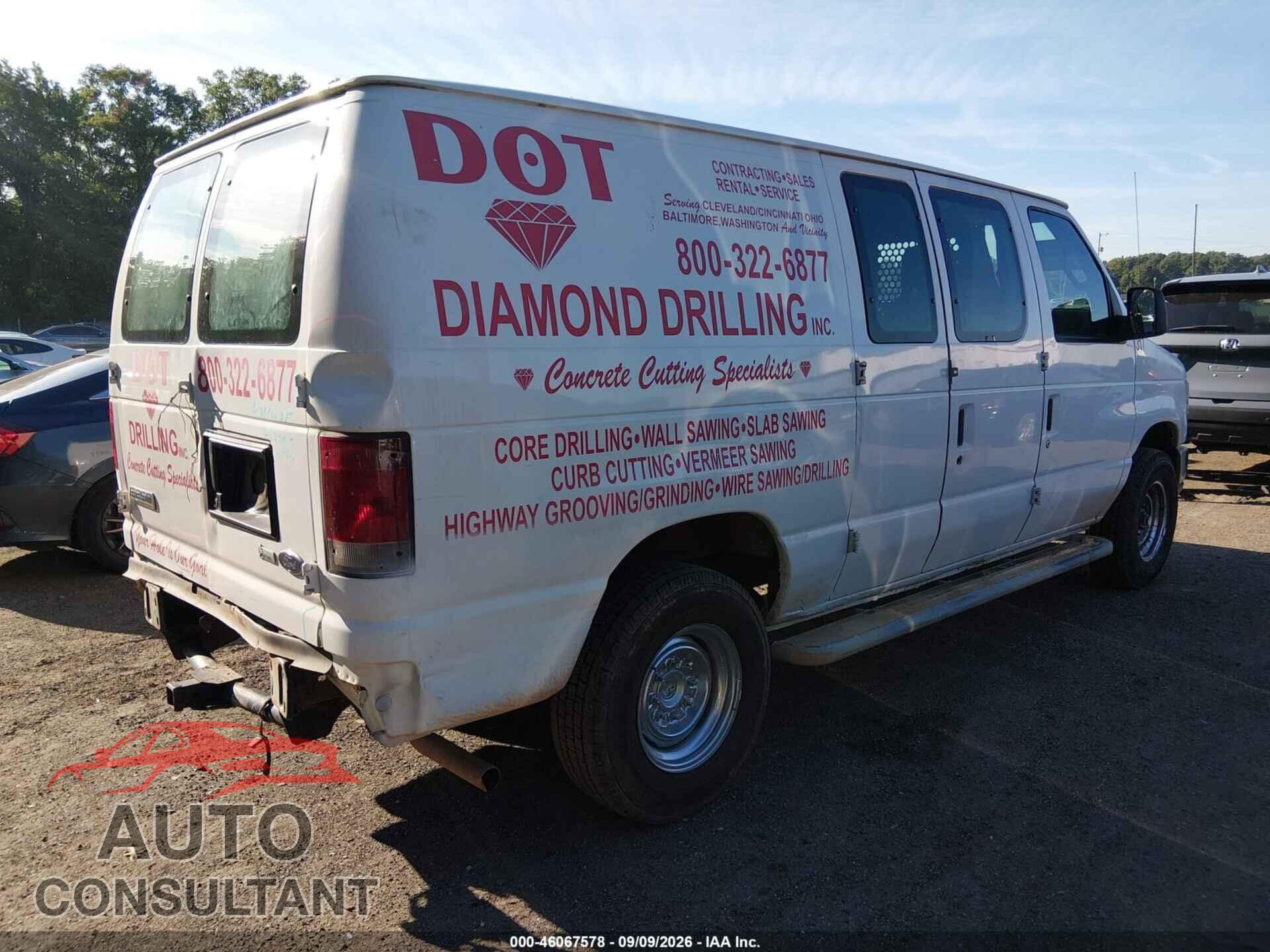 FORD E-250 2009 - 1FTNE24W79DA34024