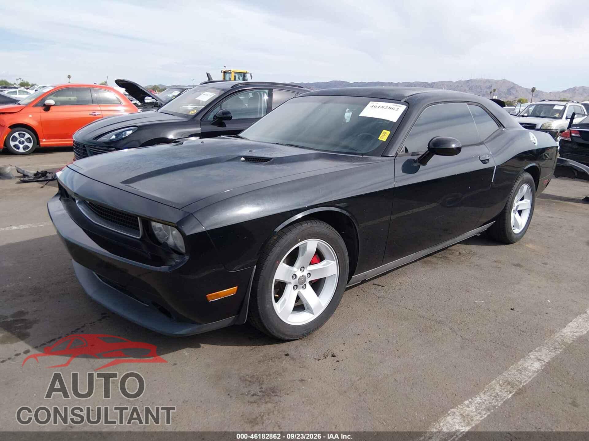 DODGE CHALLENGER 2012 - 2C3CDYAG7CH291497