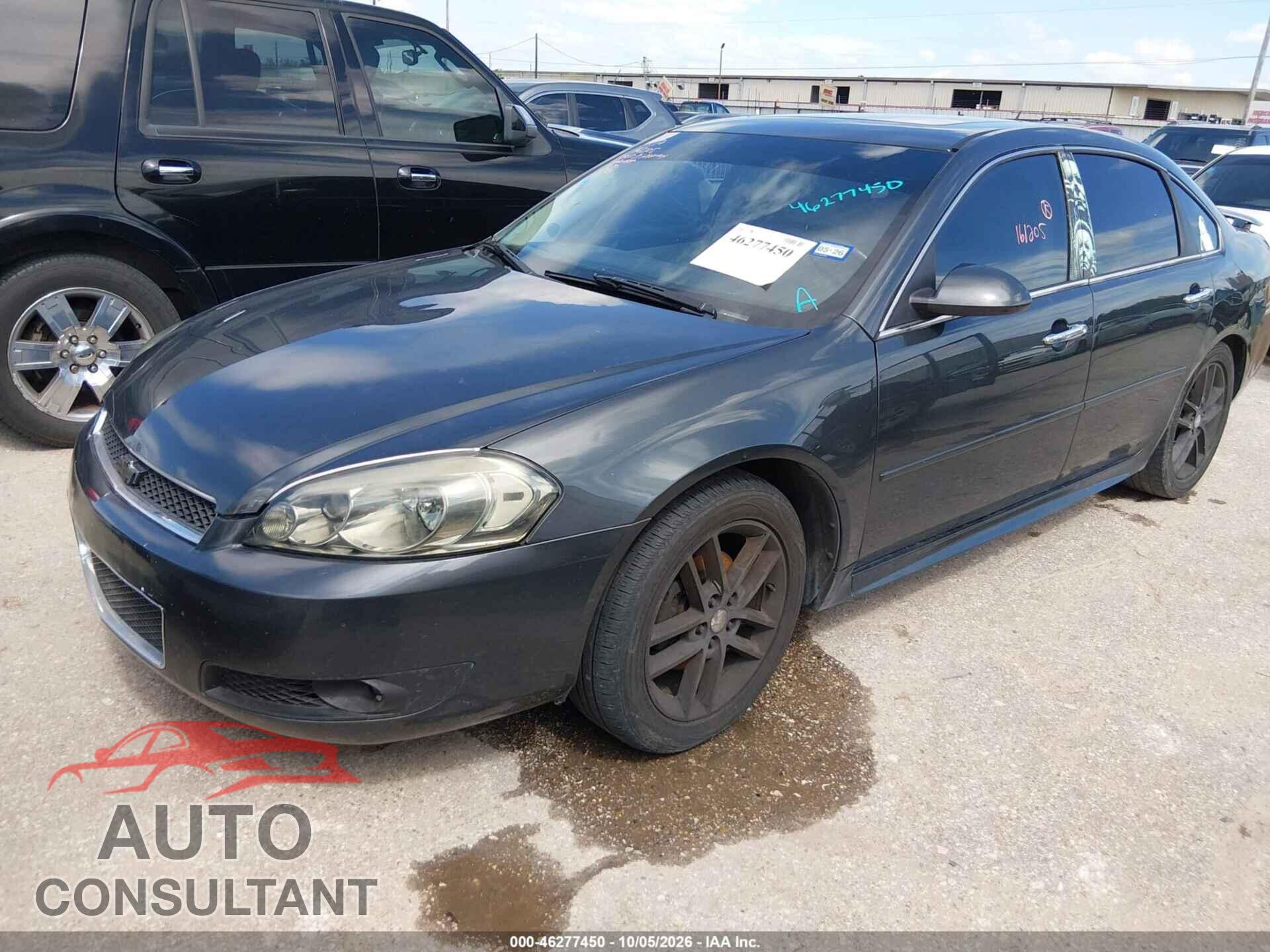 CHEVROLET IMPALA 2013 - 2G1WC5E33D1161205