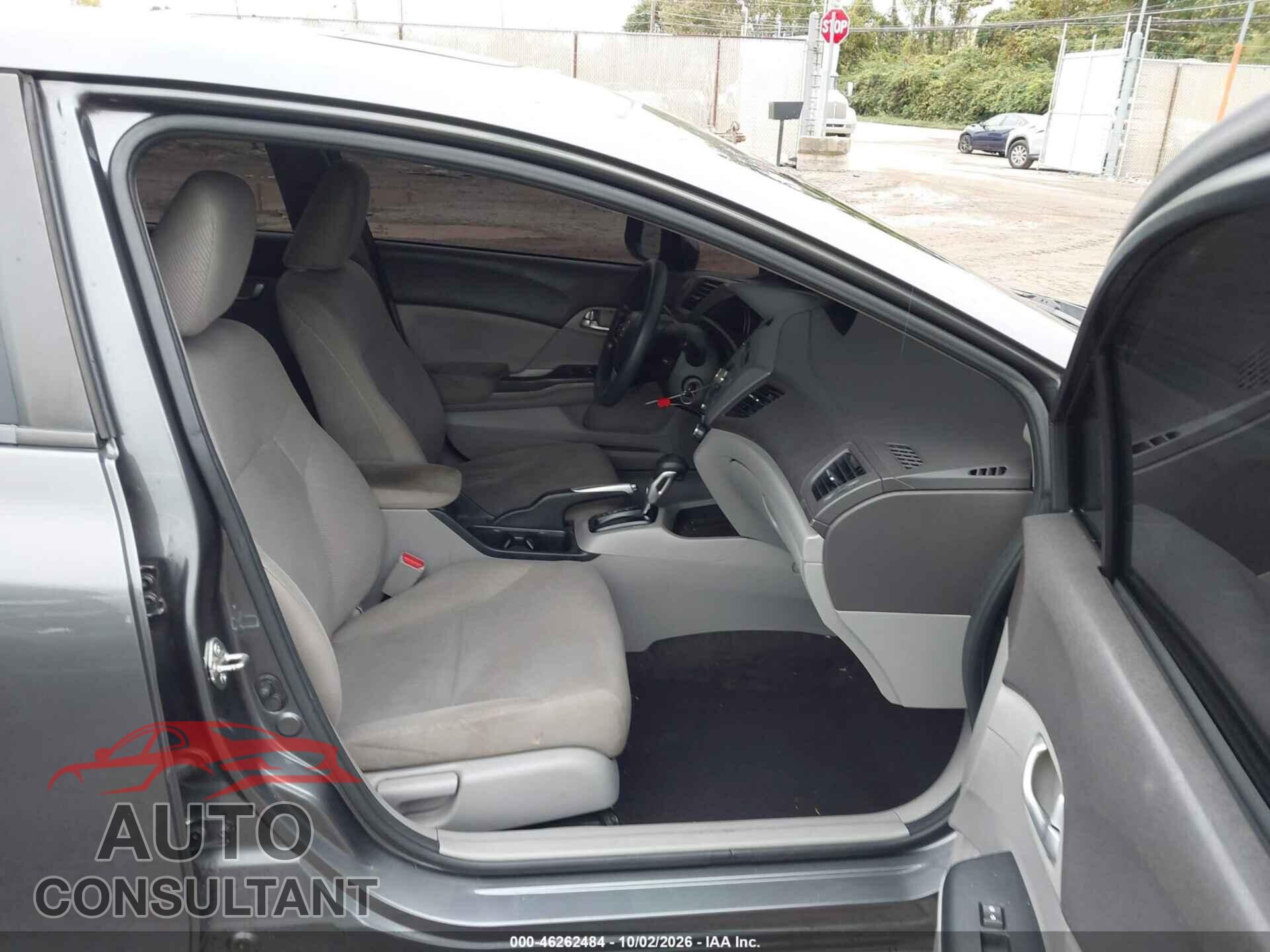 HONDA CIVIC 2012 - 19XFB2F83CE021904