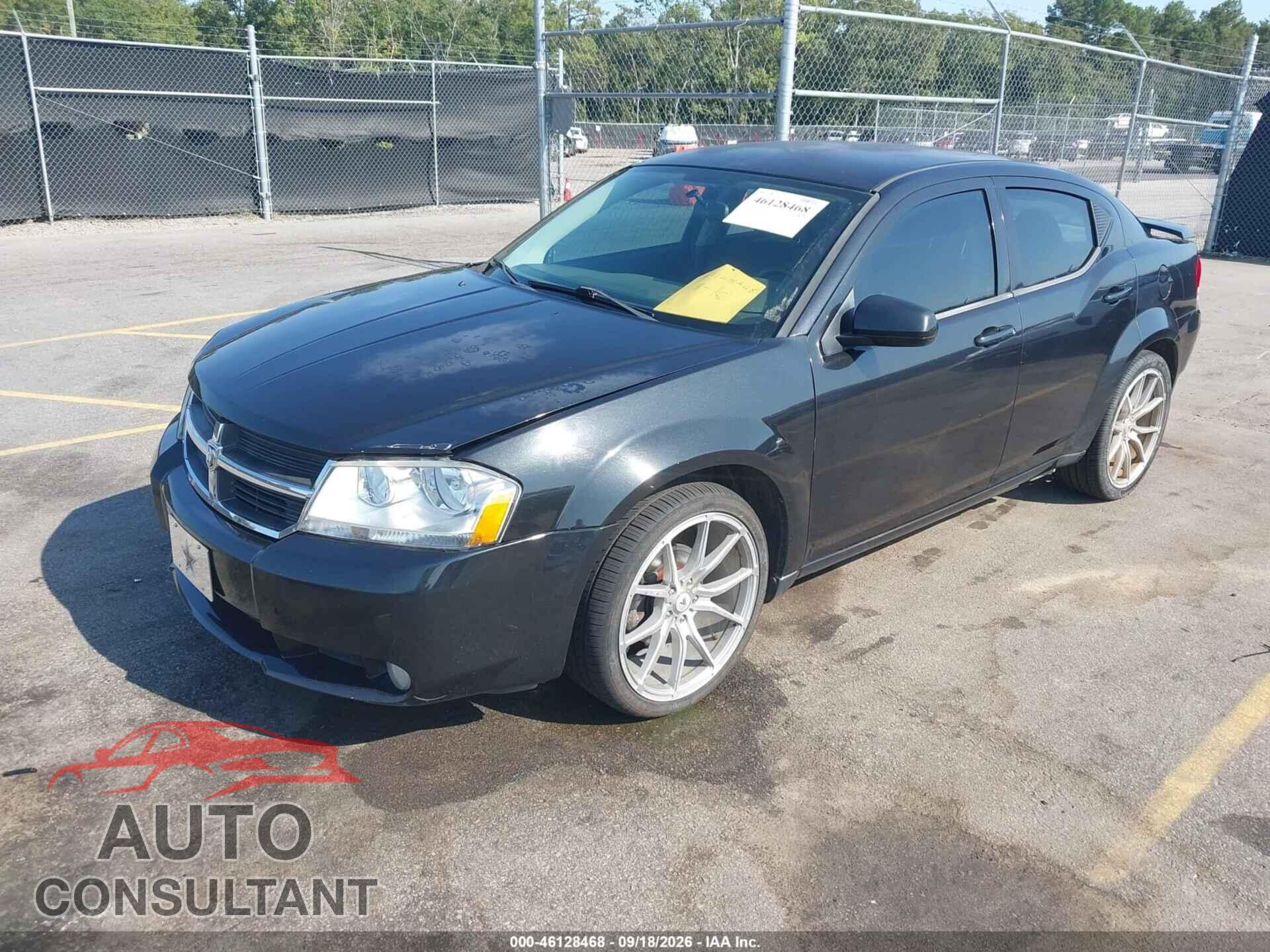 DODGE AVENGER 2010 - 1B3CC5FB5AN229077