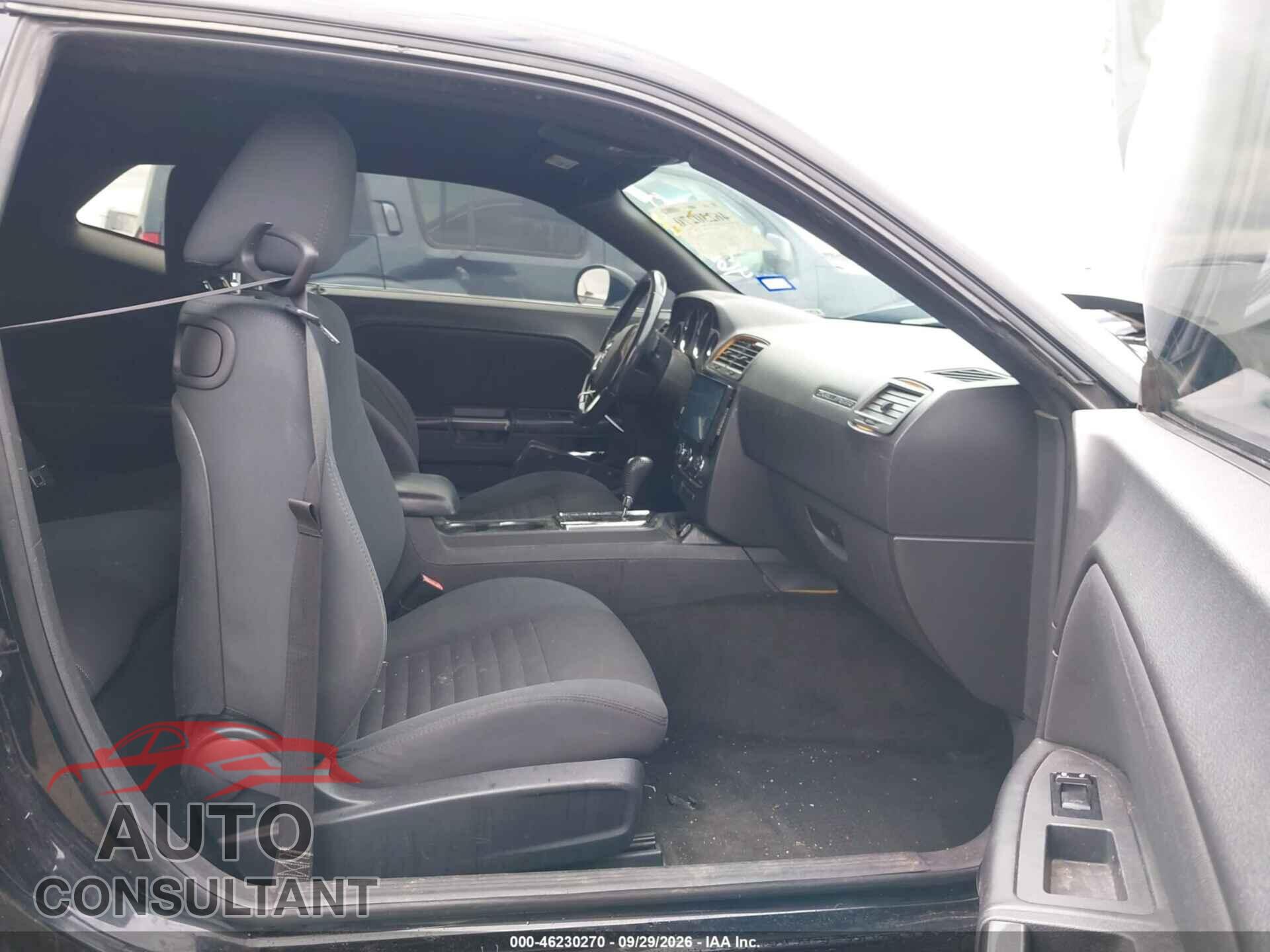 DODGE CHALLENGER 2012 - 2C3CDYAGXCH128360