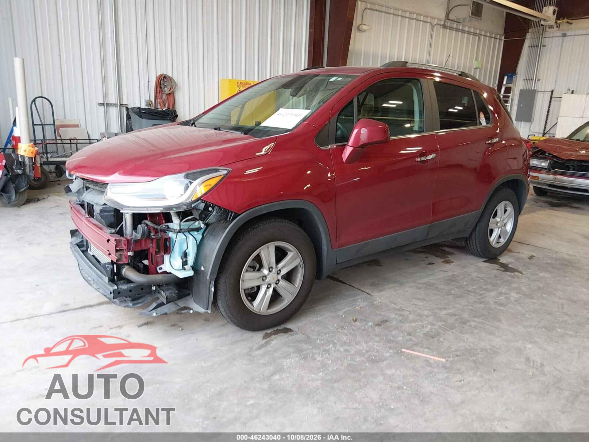 CHEVROLET TRAX 2020 - 3GNCJLSB3LL203473