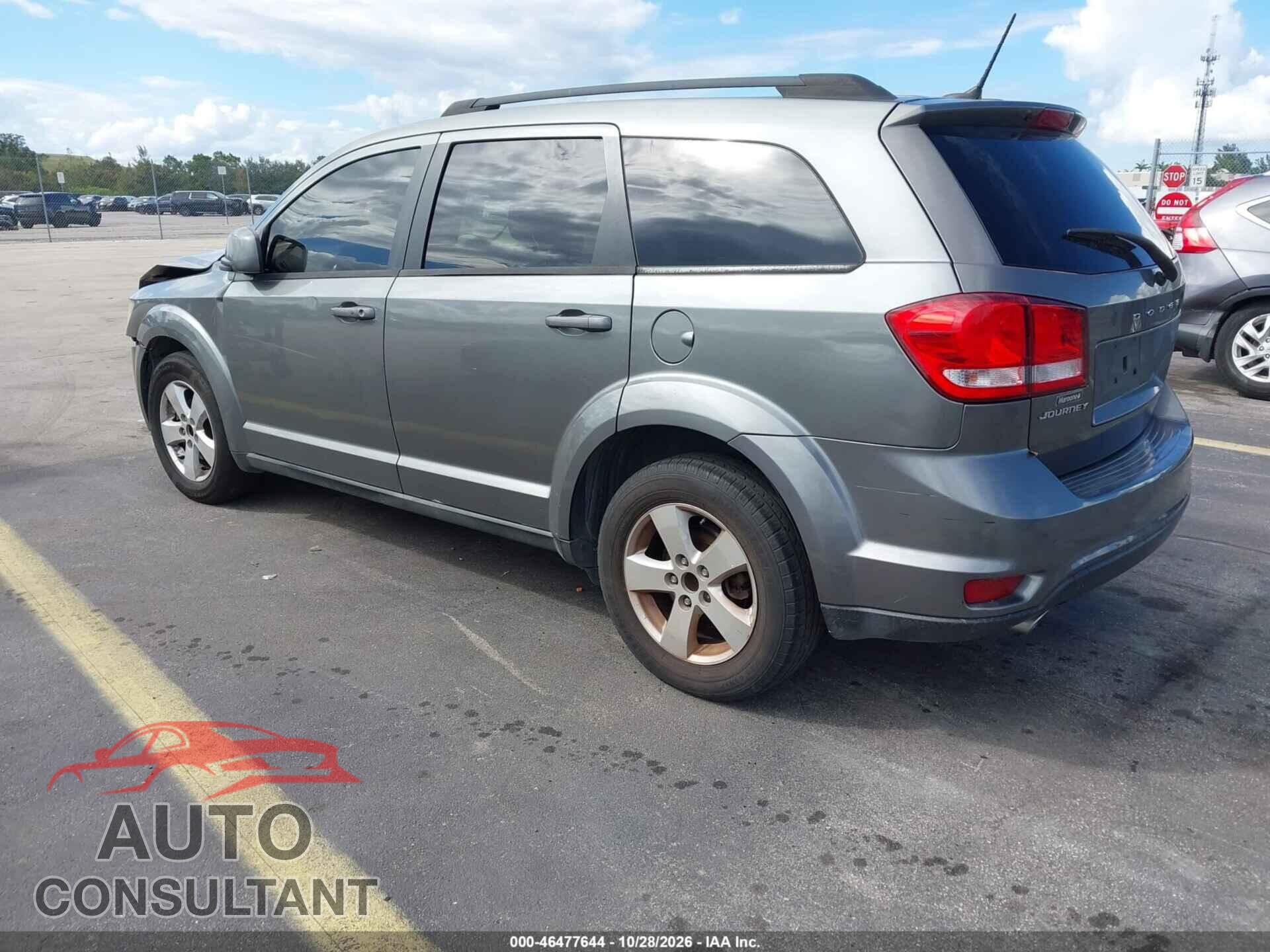 DODGE JOURNEY 2012 - 3C4PDCBG4CT180735
