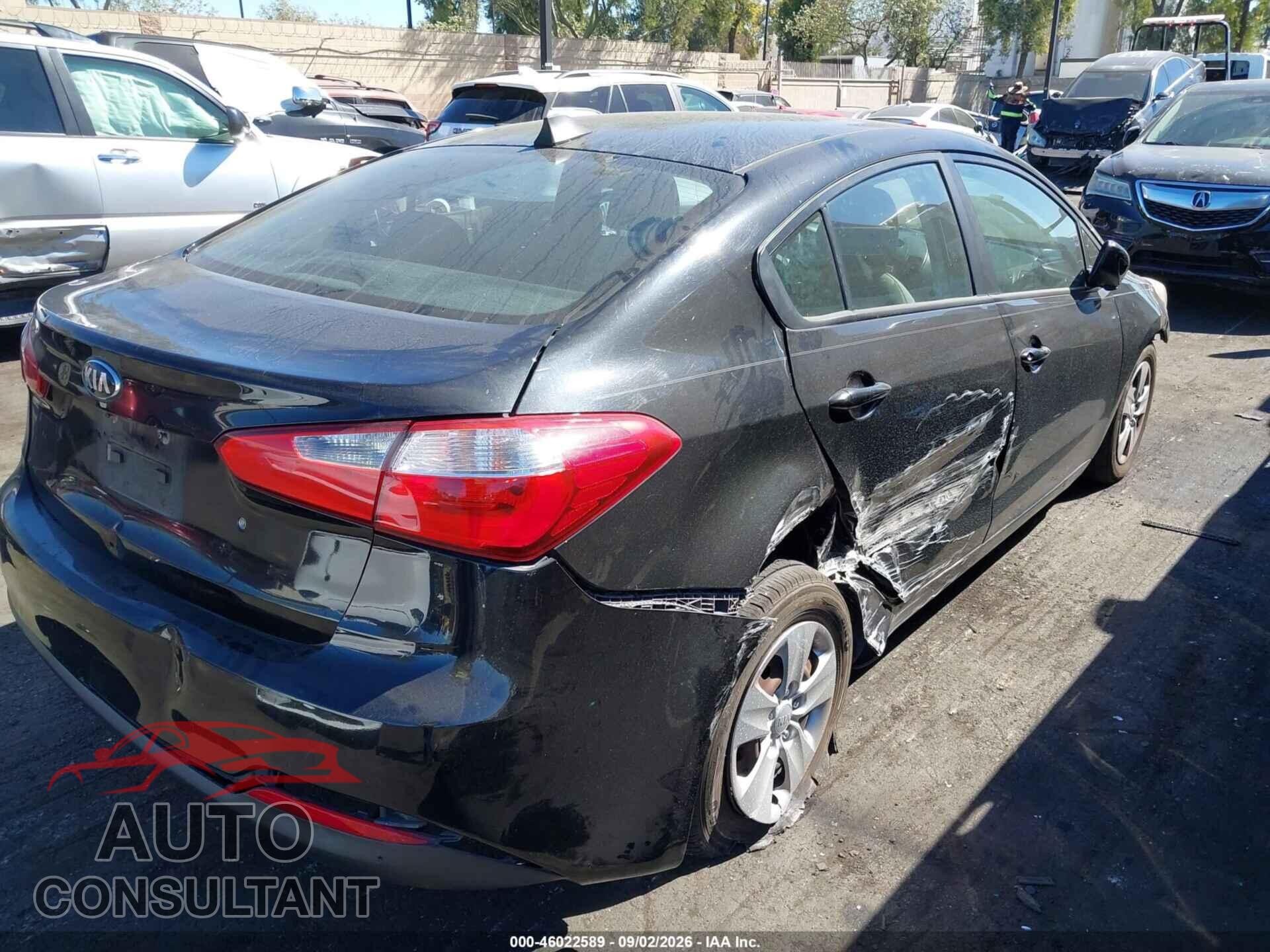 KIA FORTE 2015 - KNAFK4A67F5346537