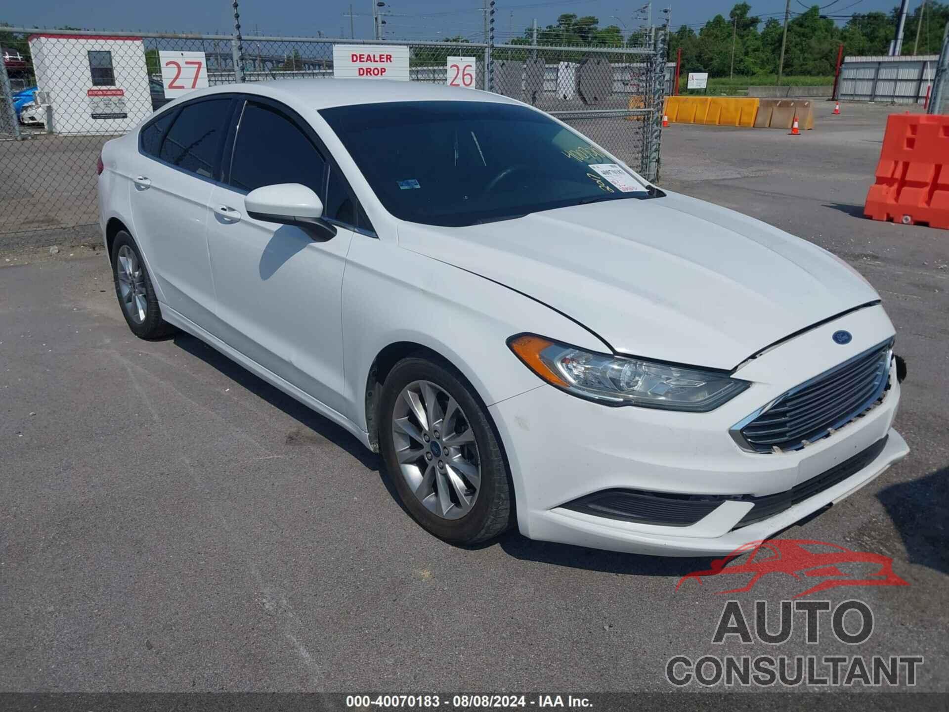 FORD FUSION 2017 - 3FA6P0H70HR410208