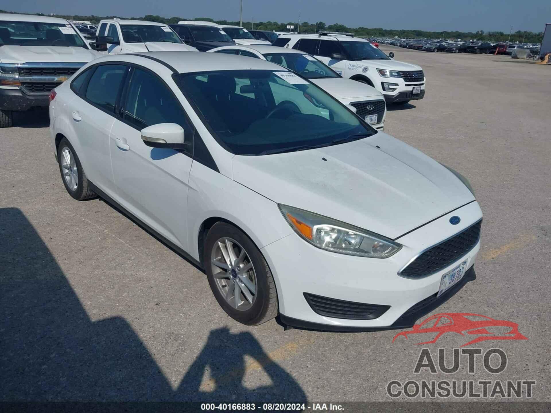 FORD FOCUS 2016 - 1FADP3F20GL346491