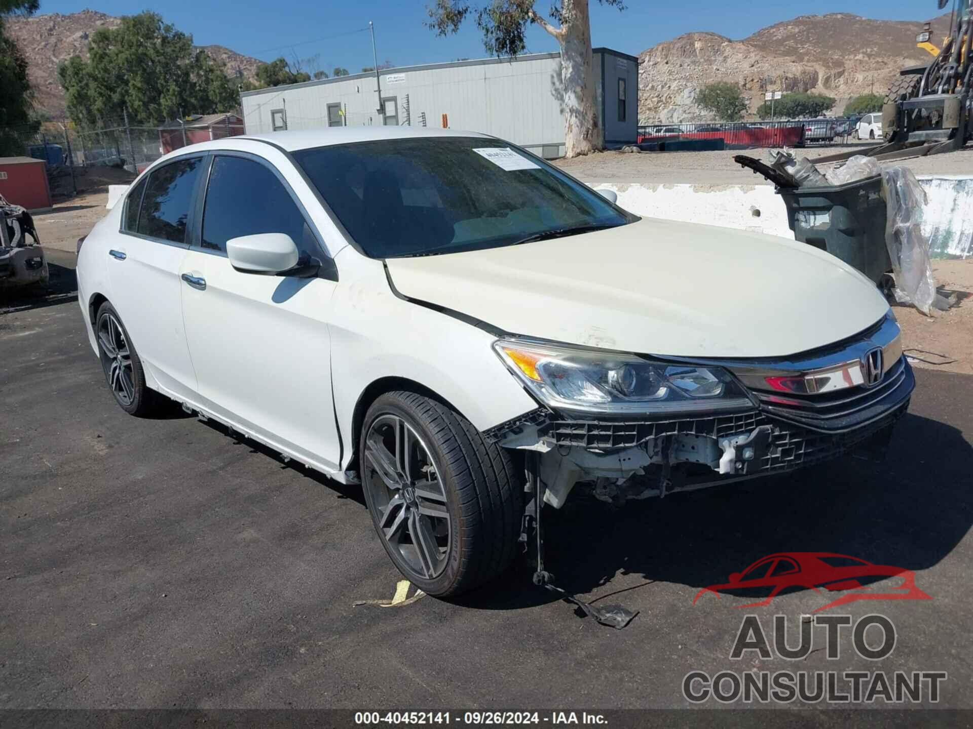 HONDA ACCORD 2016 - 1HGCR2F58GA206481