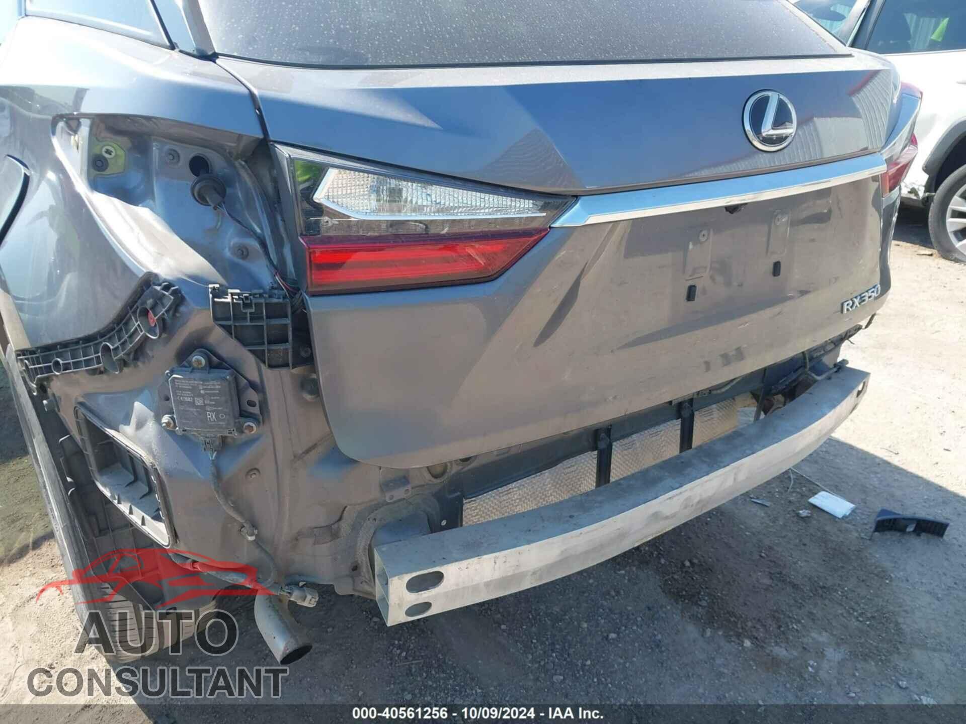 LEXUS RX 2017 - 2T2ZZMCA2HC034589
