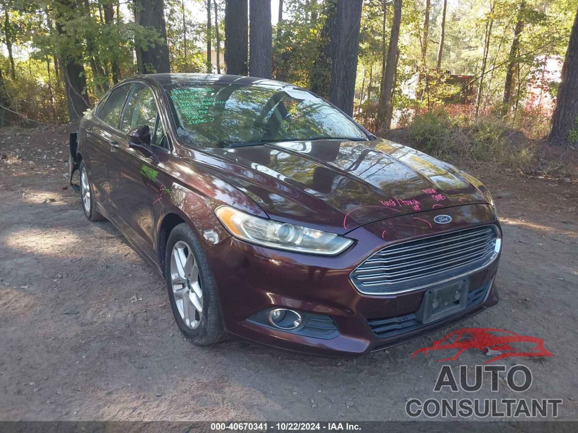 FORD FUSION 2013 - 3FA6P0HR5DR250709