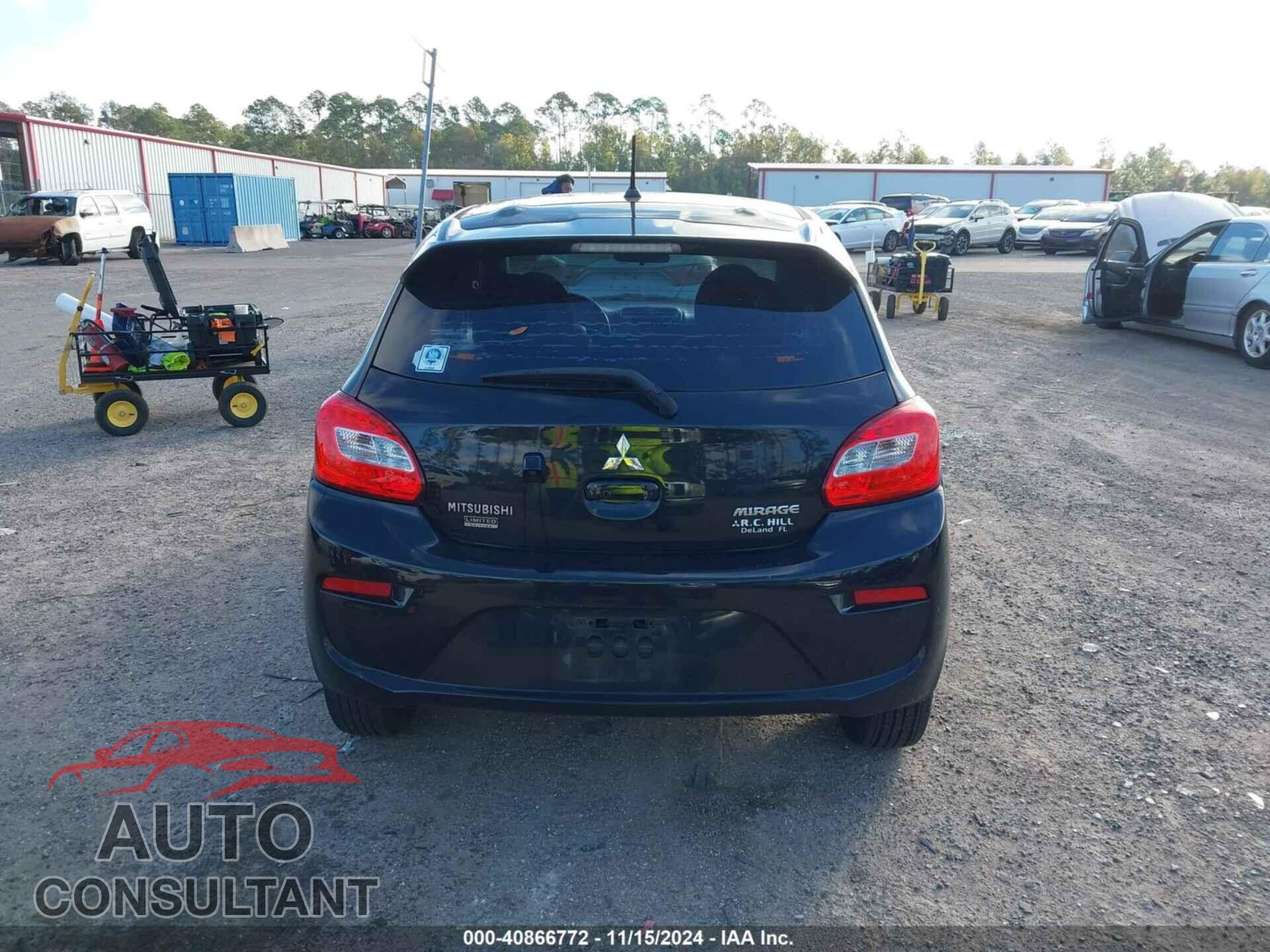MITSUBISHI MIRAGE 2019 - ML32A5HJ0KH008235