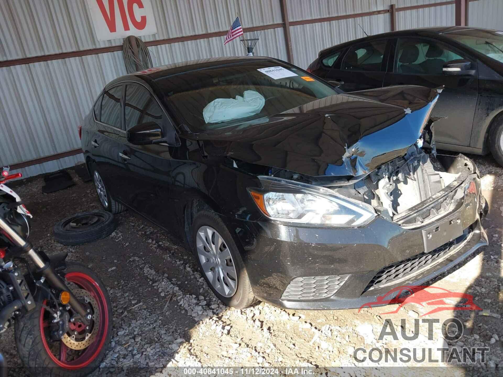 NISSAN SENTRA 2018 - 3N1AB7APXJY203488