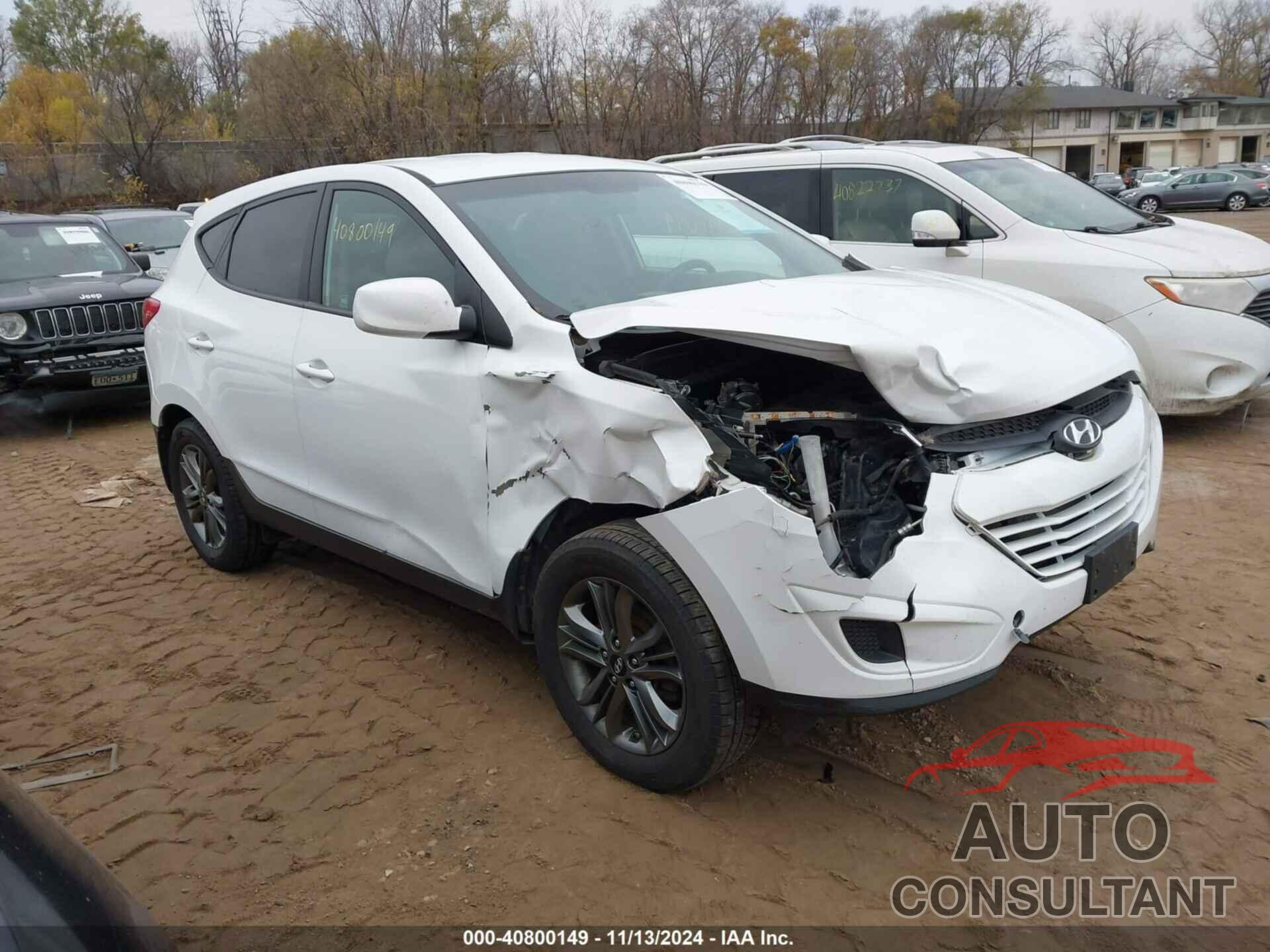 HYUNDAI TUCSON 2015 - KM8JTCAF0FU037482