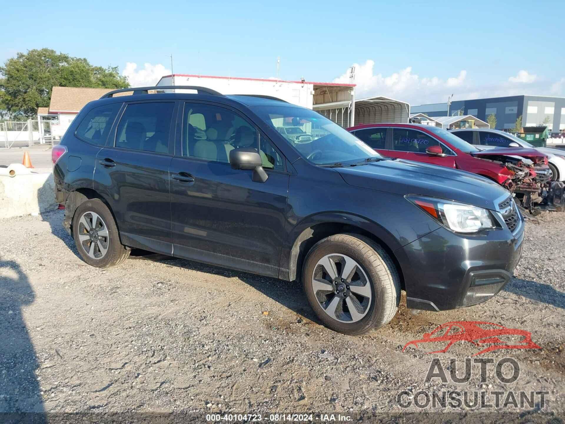 SUBARU FORESTER 2018 - JF2SJABC4JH568775