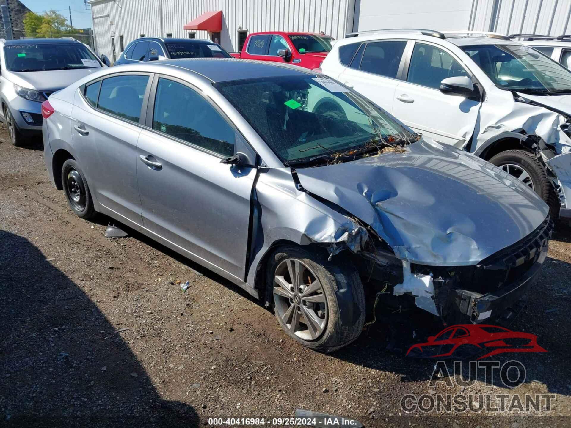 HYUNDAI ELANTRA 2017 - 5NPD84LF6HH181377