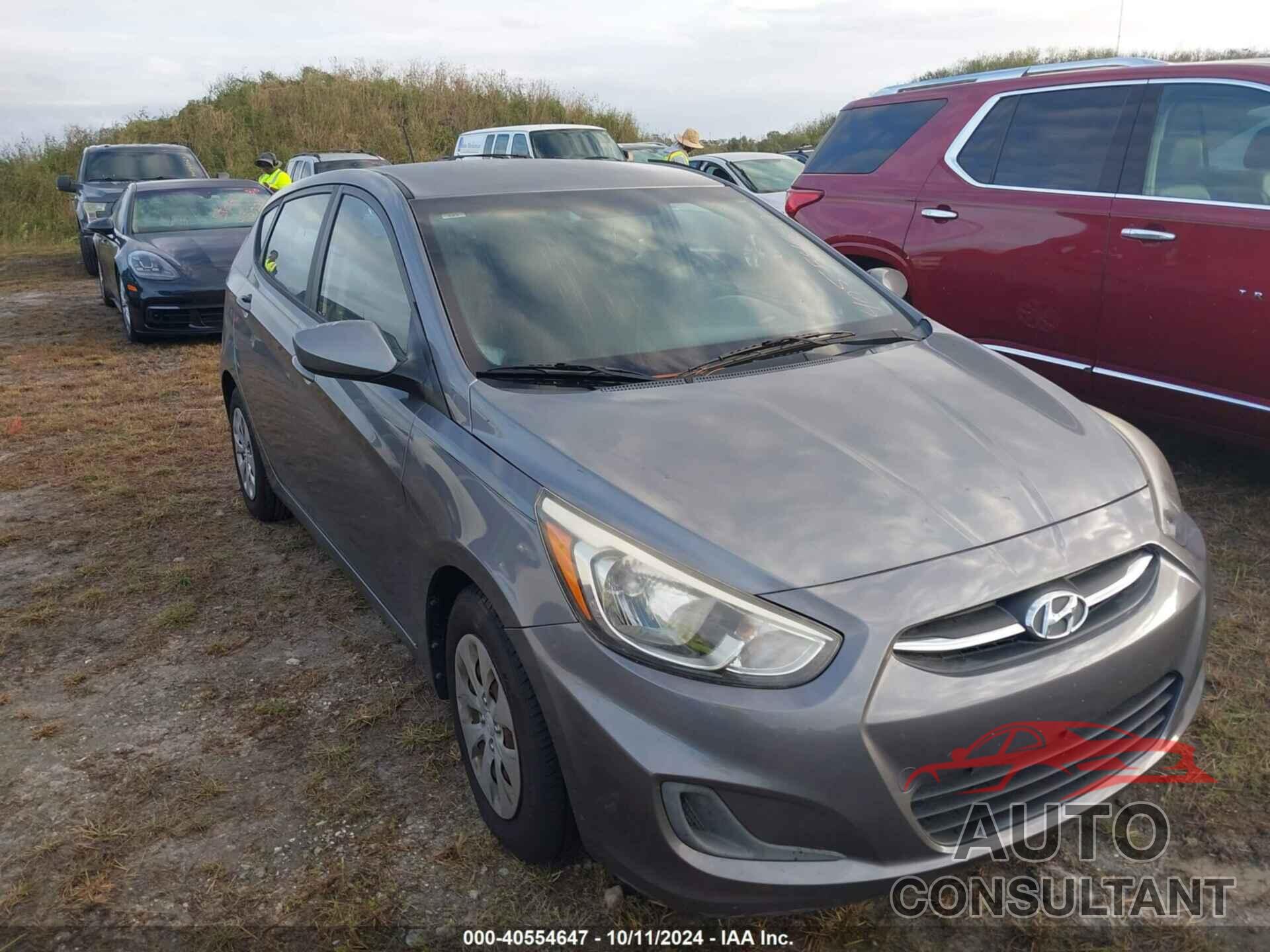 HYUNDAI ACCENT 2016 - KMHCT5AE7GU254136