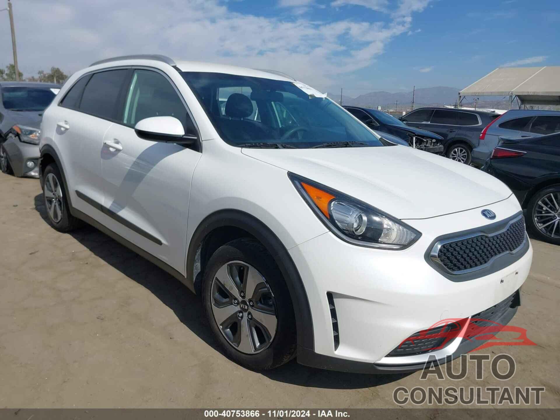 KIA NIRO 2017 - KNDCB3LC8H5104376