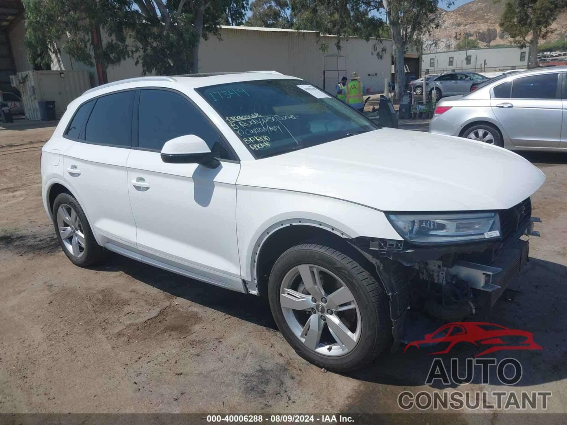 AUDI Q5 2018 - WA1ANAFY2J2003720