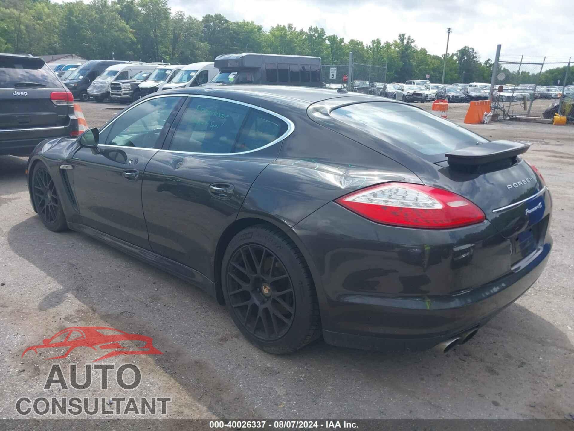 PORSCHE PANAMERA 2011 - WP0AB2A7XBL062397