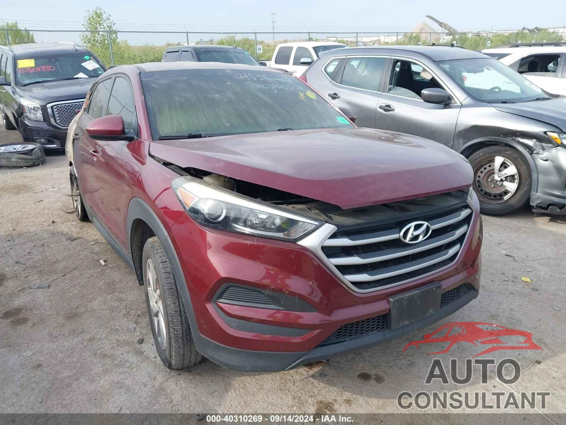 HYUNDAI TUCSON 2017 - KM8J23A46HU448728