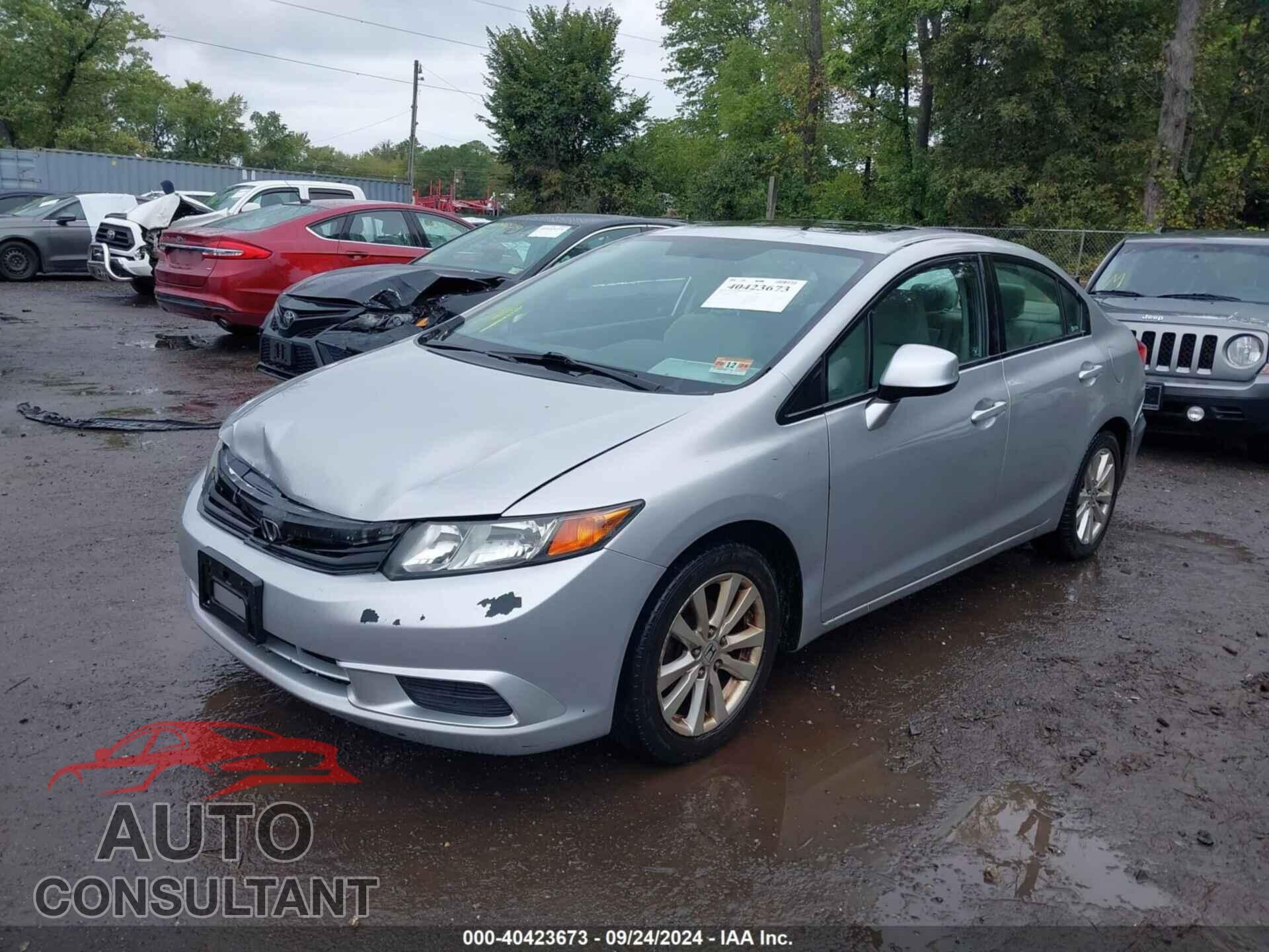 HONDA CIVIC 2012 - 19XFB2F83CE320373