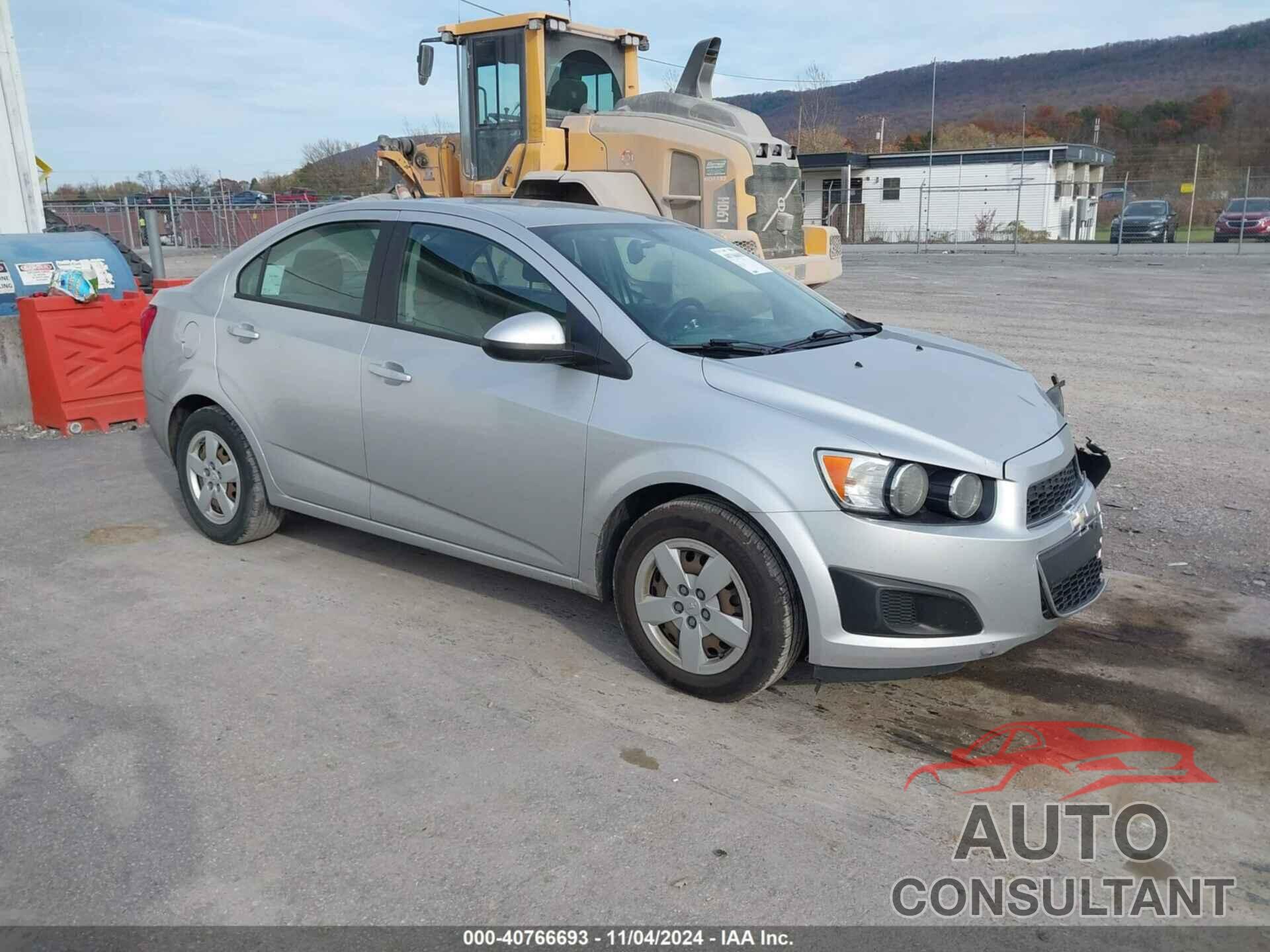 CHEVROLET SONIC 2014 - 1G1JA5SH3E4234966