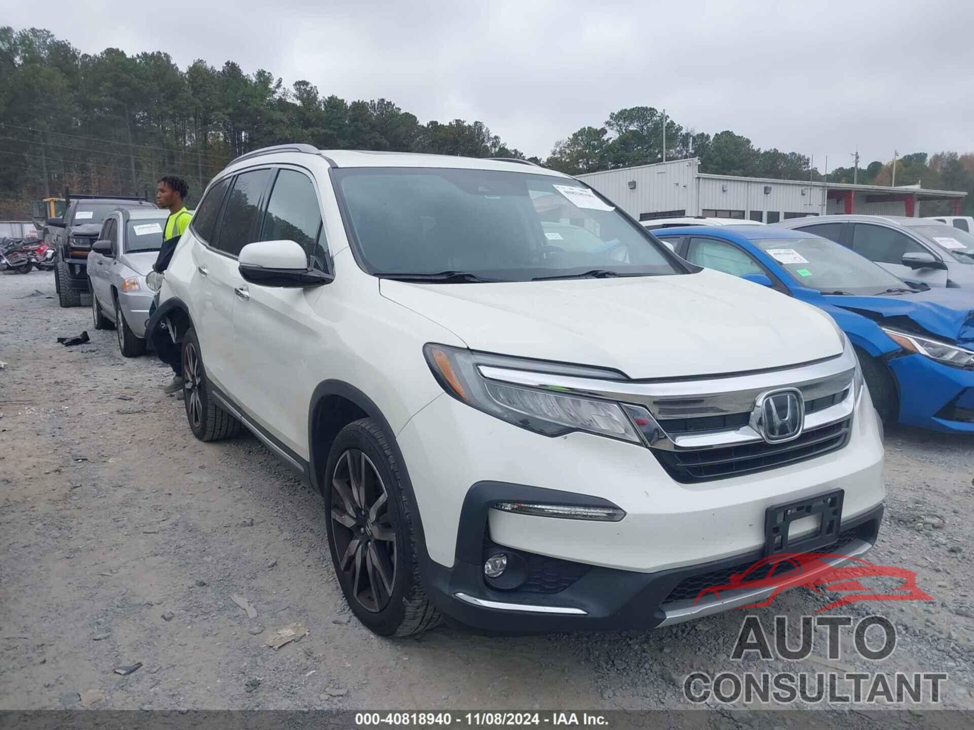 HONDA PILOT 2019 - 5FNYF6H99KB080572