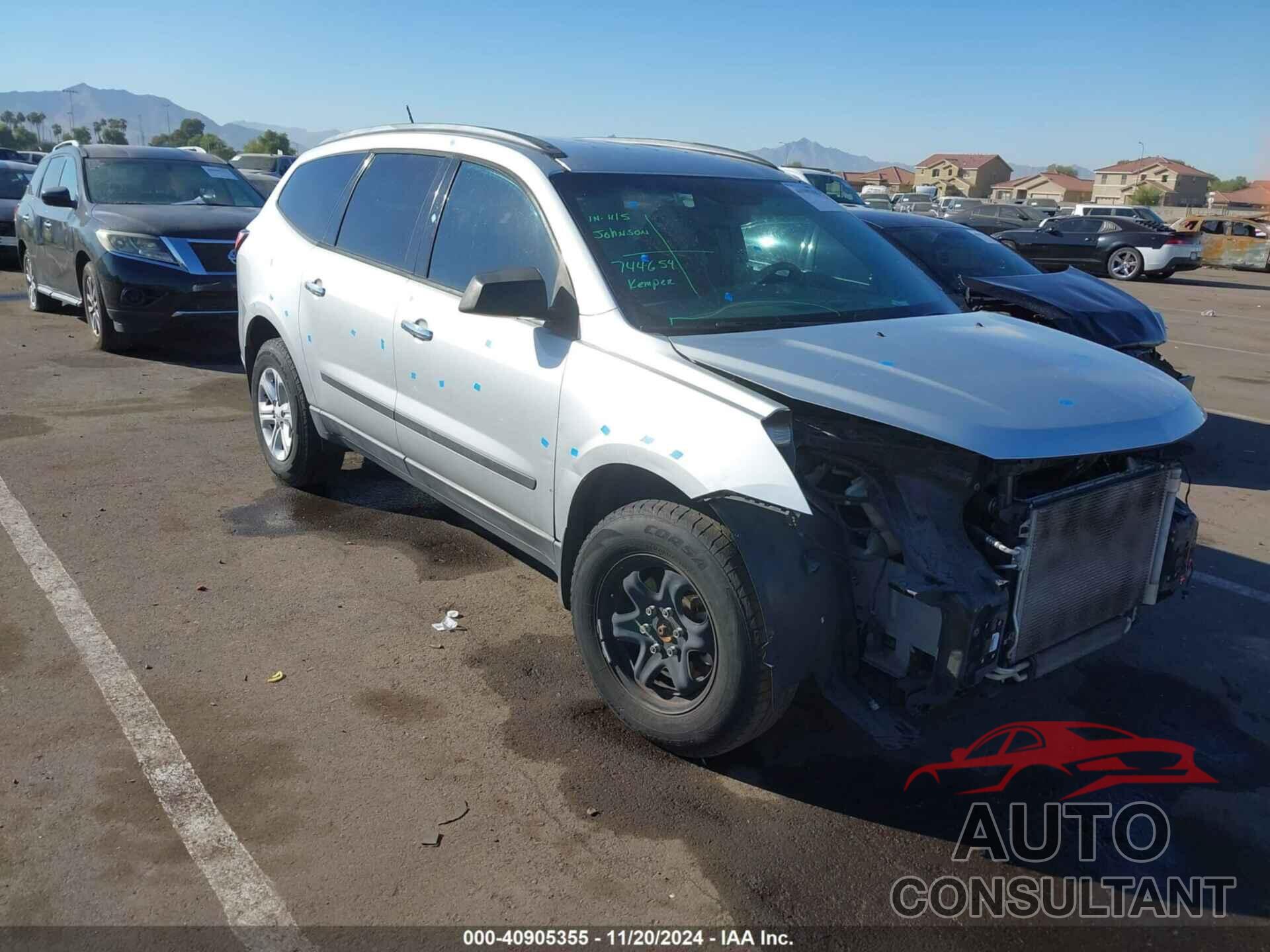 CHEVROLET TRAVERSE 2016 - 1GNKRFED9GJ293325