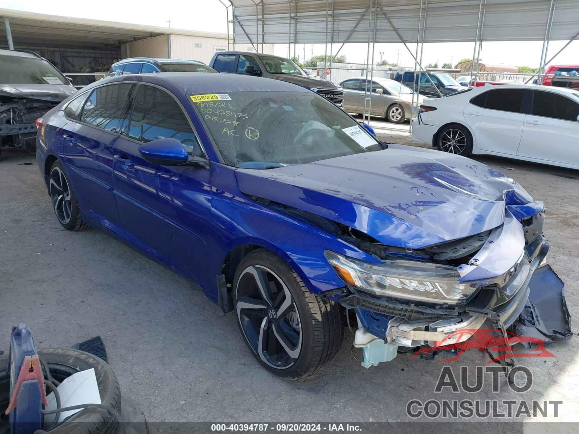 HONDA ACCORD 2020 - 1HGCV1F35LA048728