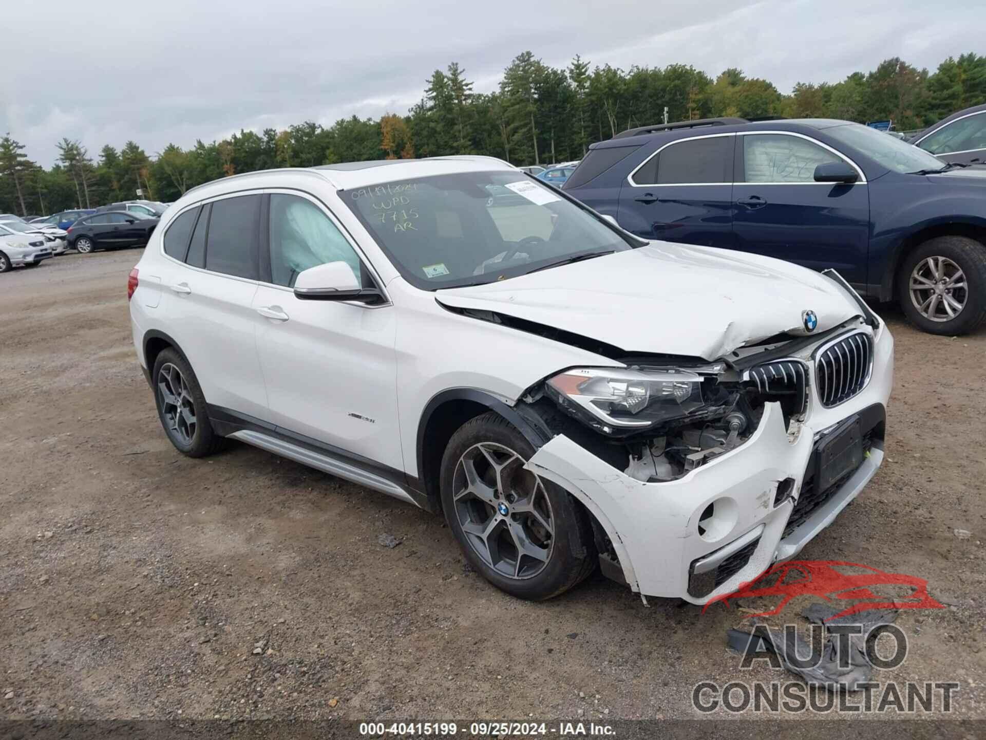 BMW X1 2016 - WBXHT3C35GP887715