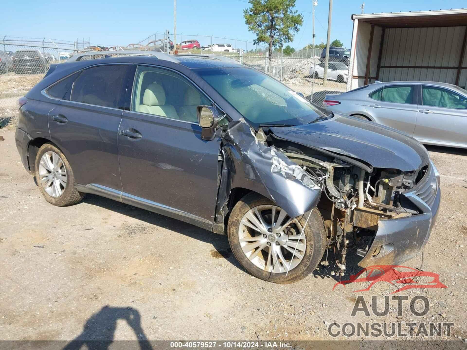 LEXUS RX 350 2014 - 2T2ZK1BA9EC147584