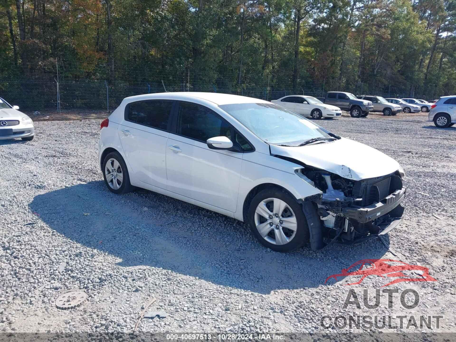 KIA FORTE 2016 - KNAFK5A81G5606407