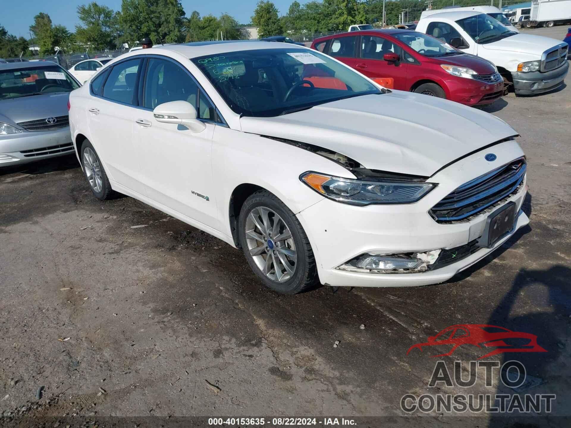 FORD FUSION HYBRID 2017 - 3FA6P0LU2HR148687