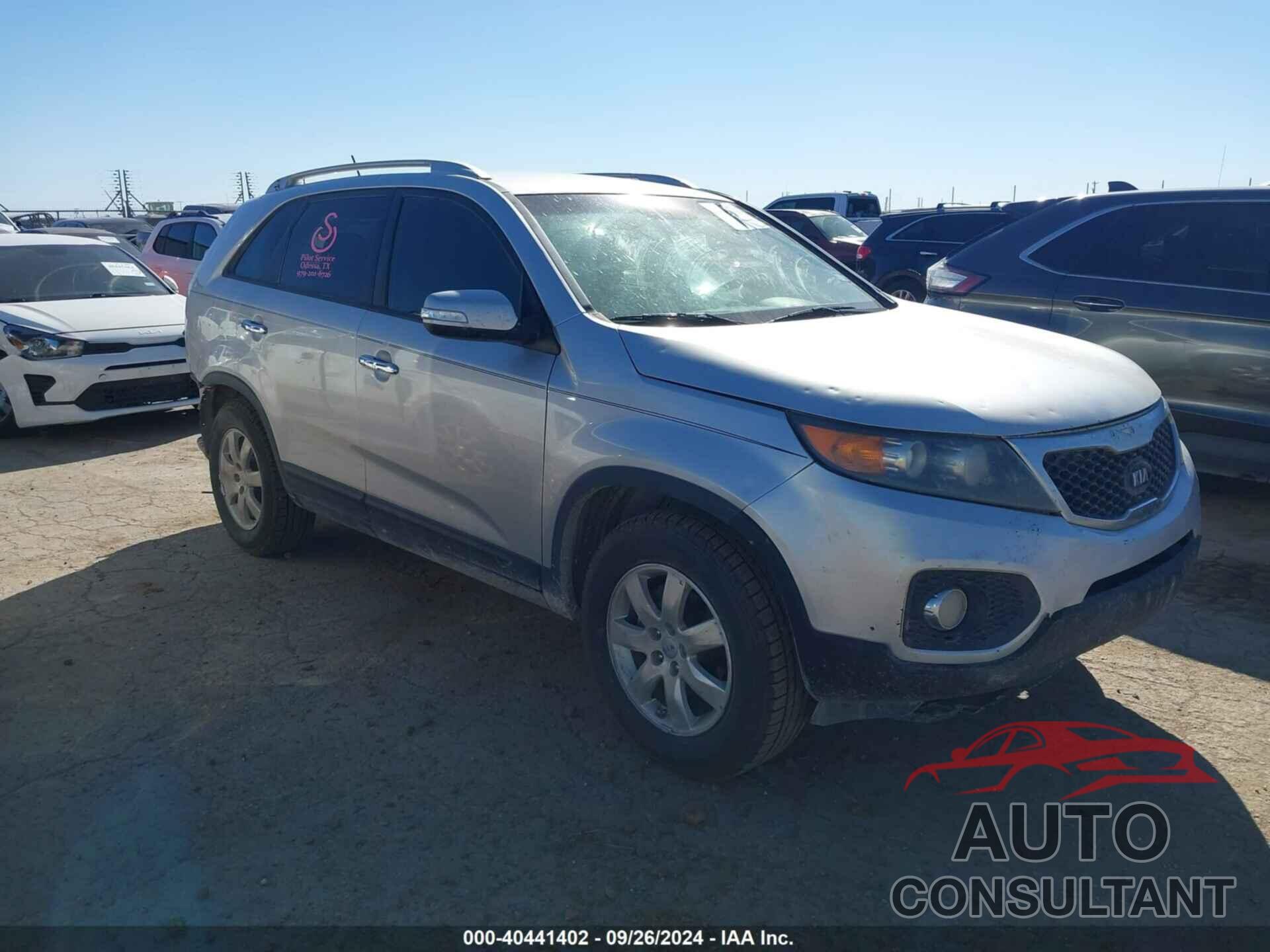 KIA SORENTO 2013 - 5XYKT3A66DG413495
