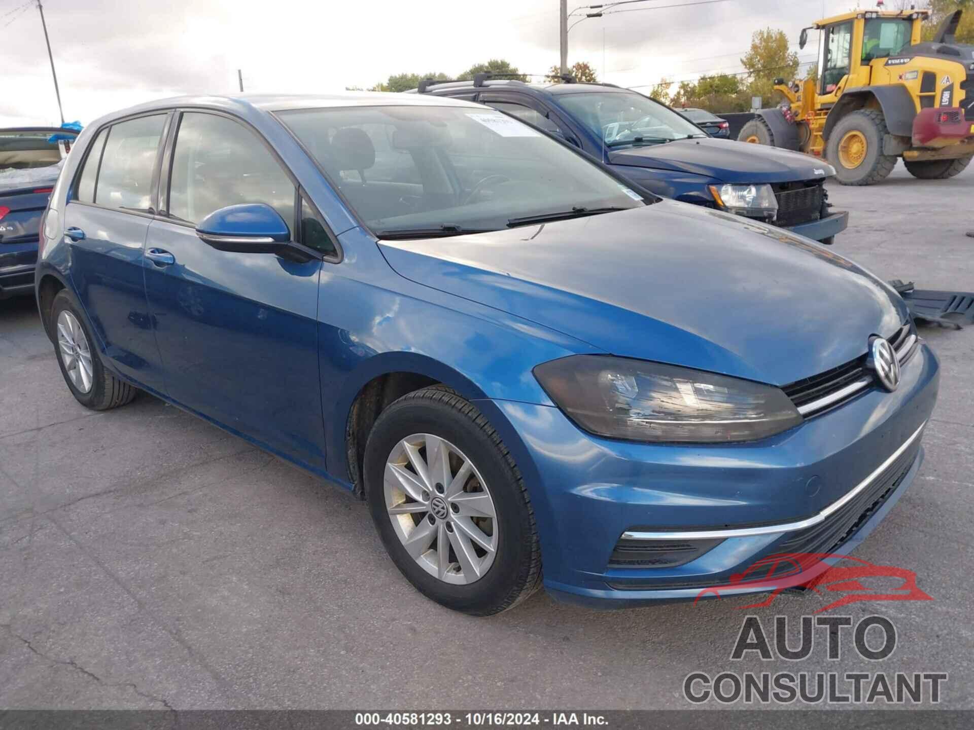 VOLKSWAGEN GOLF 2019 - 3VWG57AU1KM012777