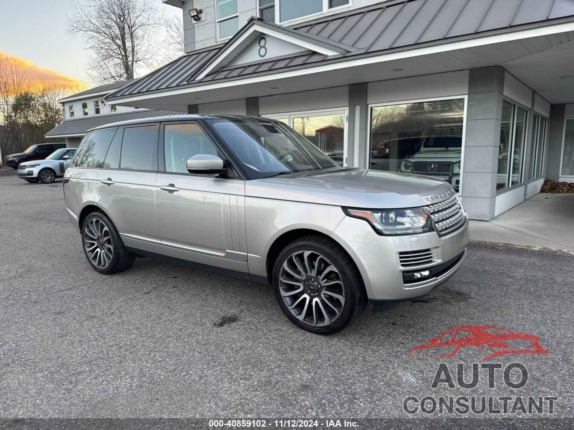 LAND ROVER RANGE ROVER 2016 - SALGS2EFXGA288530