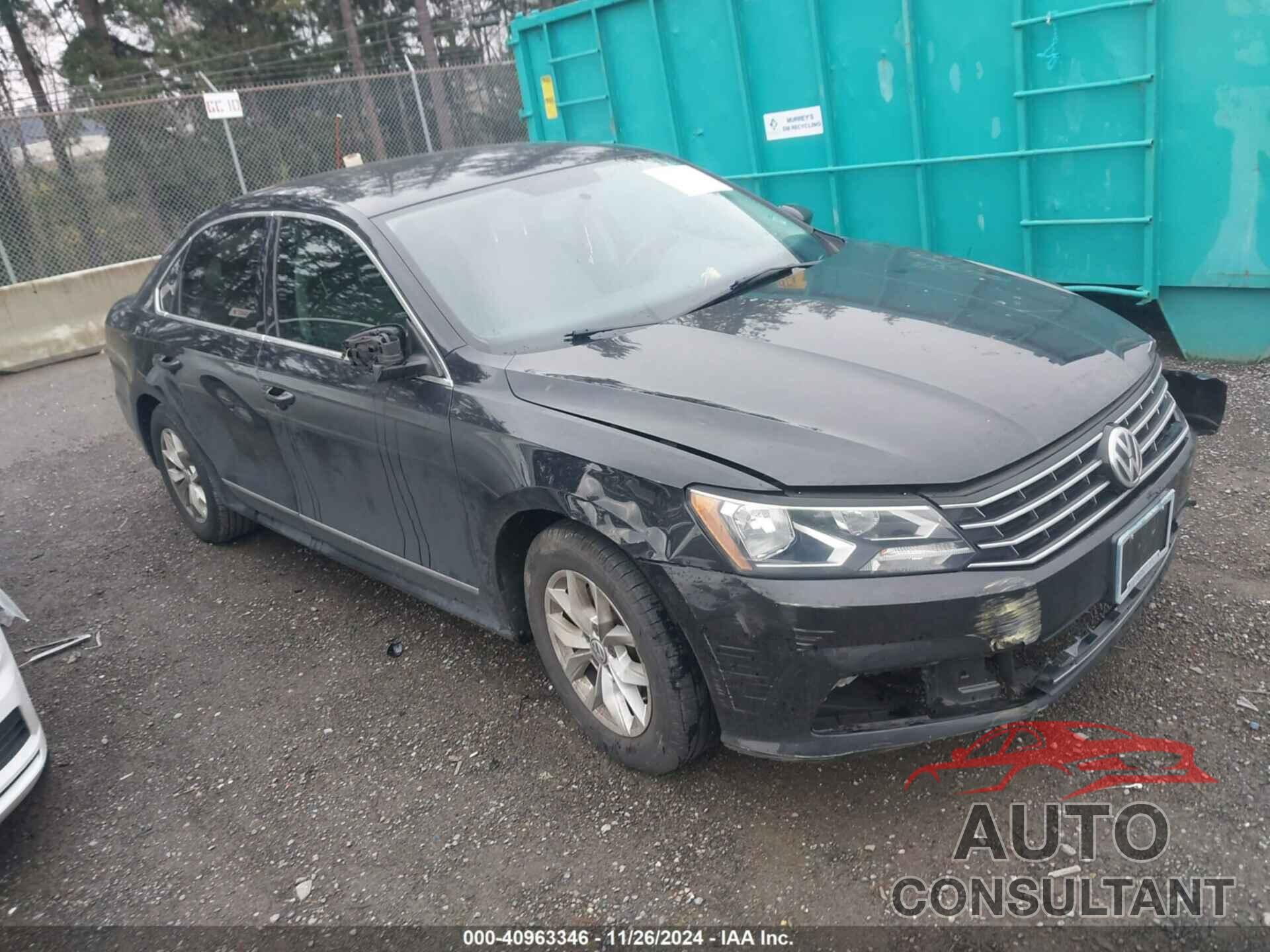VOLKSWAGEN PASSAT 2017 - 1VWAT7A32HC007097