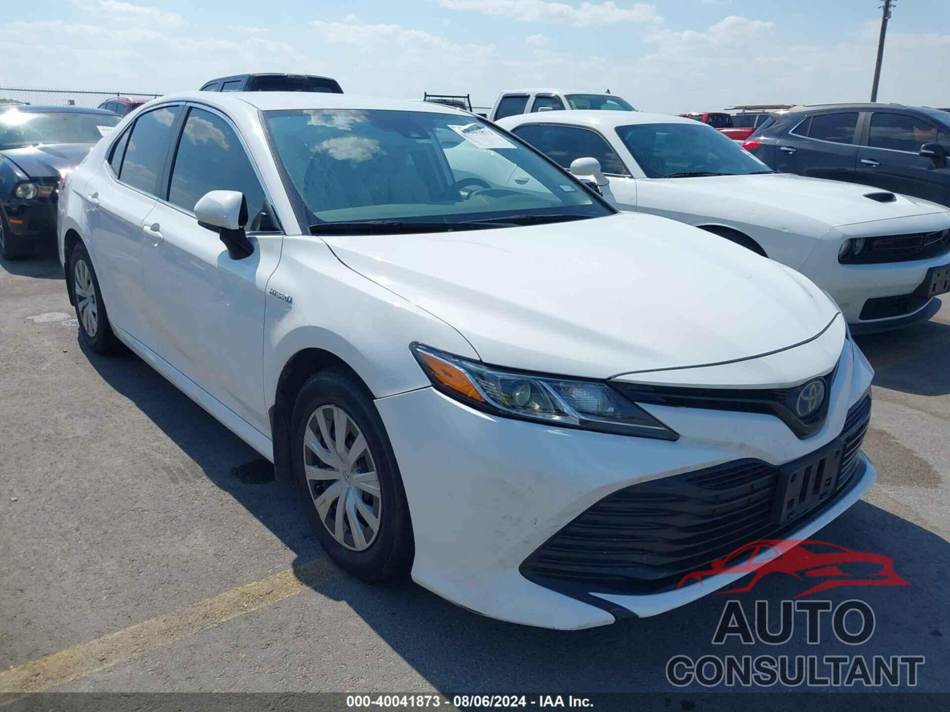 TOYOTA CAMRY 2020 - 4T1C31AK0LU541147