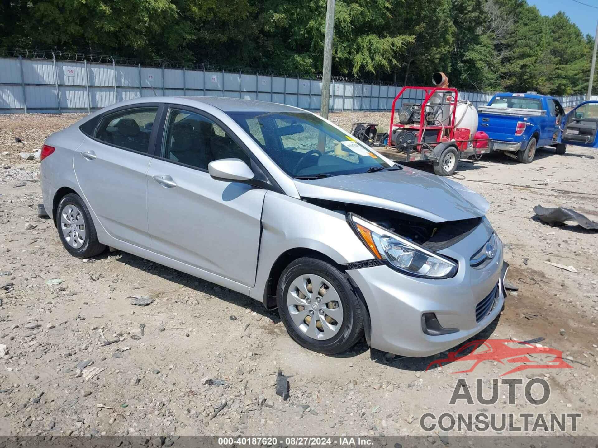 HYUNDAI ACCENT 2017 - KMHCT4AE8HU333293