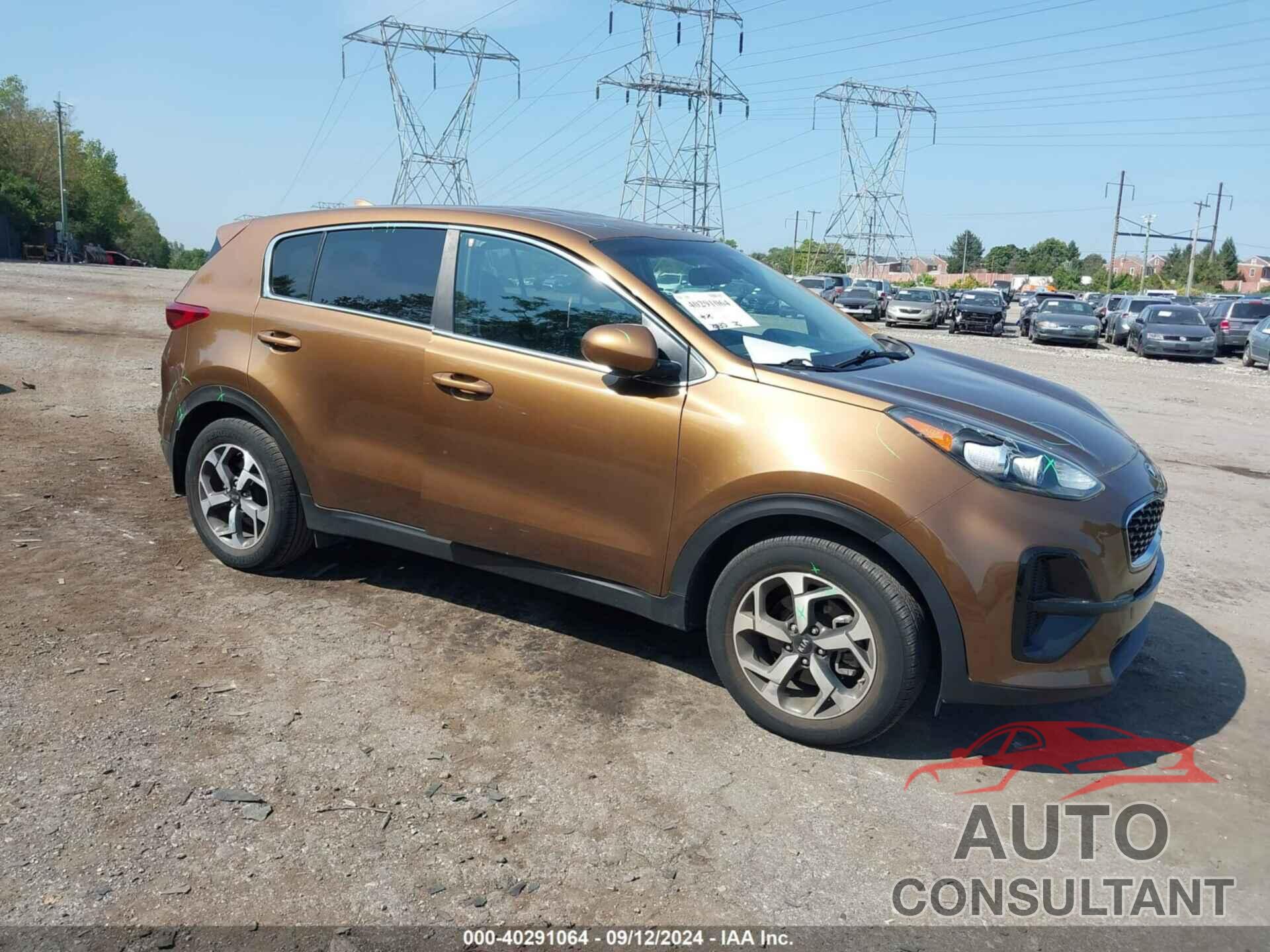 KIA SPORTAGE 2020 - KNDPM3AC7L7674316