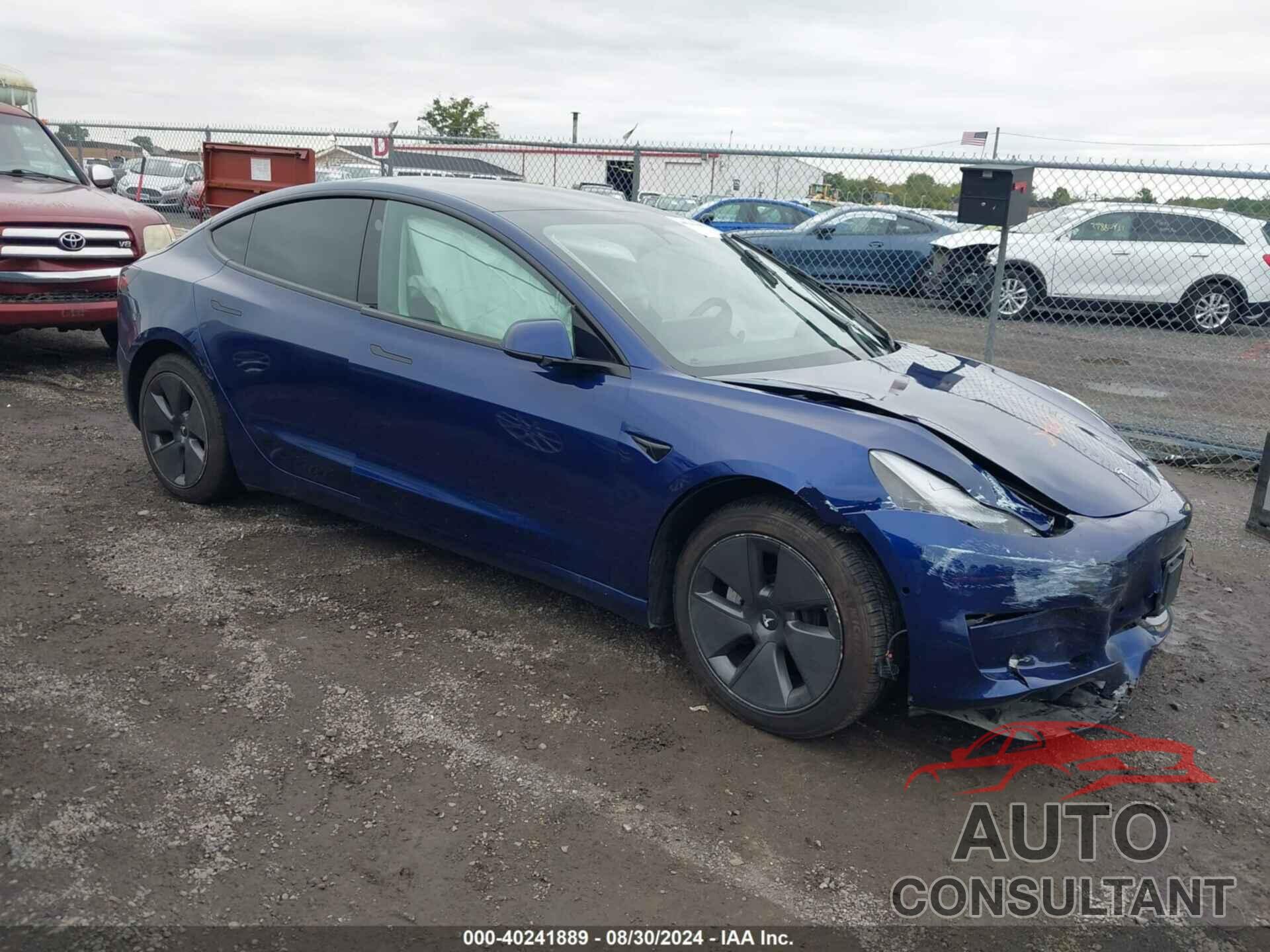 TESLA MODEL 3 2022 - 5YJ3E1EA5NF369760