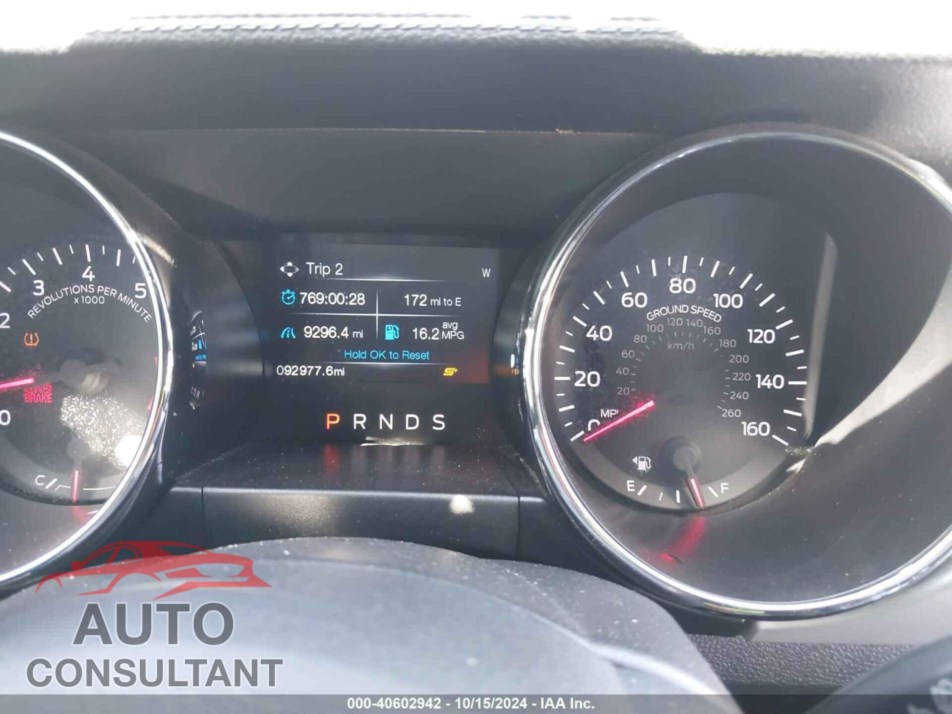 FORD MUSTANG 2015 - 1FA6P8CF4F5310013