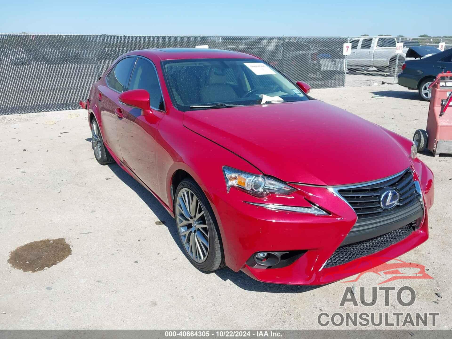 LEXUS IS 250 2015 - JTHBF1D24F5065078
