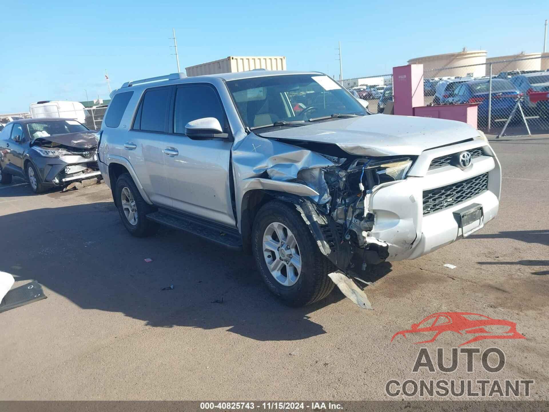 TOYOTA 4RUNNER 2014 - JTEZU5JR0E5072540
