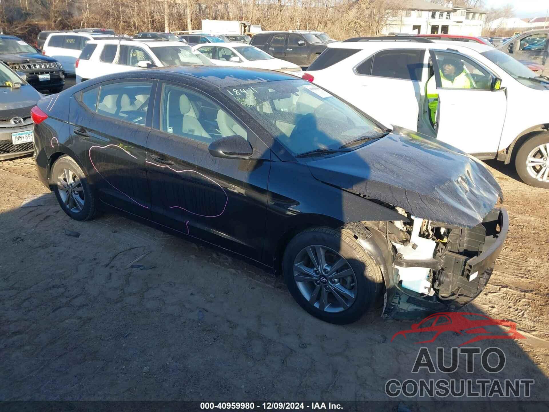 HYUNDAI ELANTRA 2017 - 5NPD84LF1HH103850