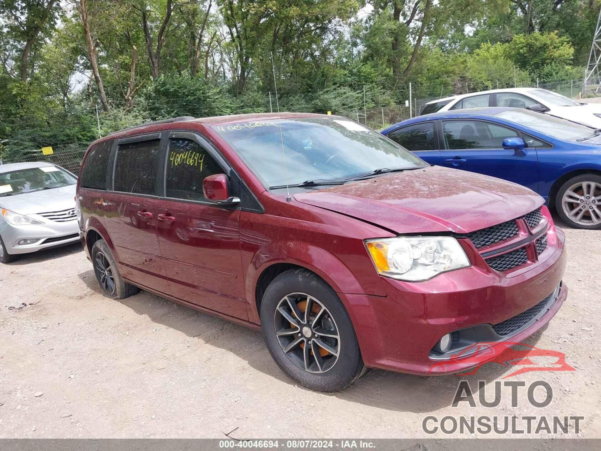 DODGE GRAND CARAVAN 2017 - 2C4RDGEG4HR799471