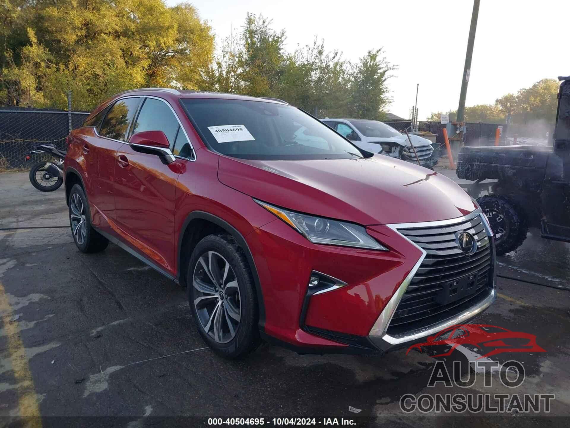 LEXUS RX 350 2019 - 2T2BZMCA4KC204928