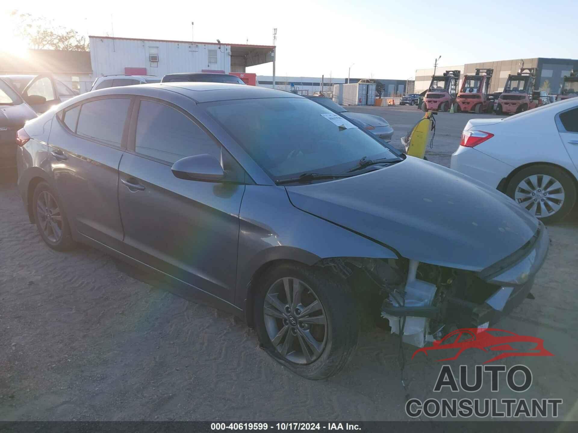 HYUNDAI ELANTRA 2018 - 5NPD84LF2JH354799