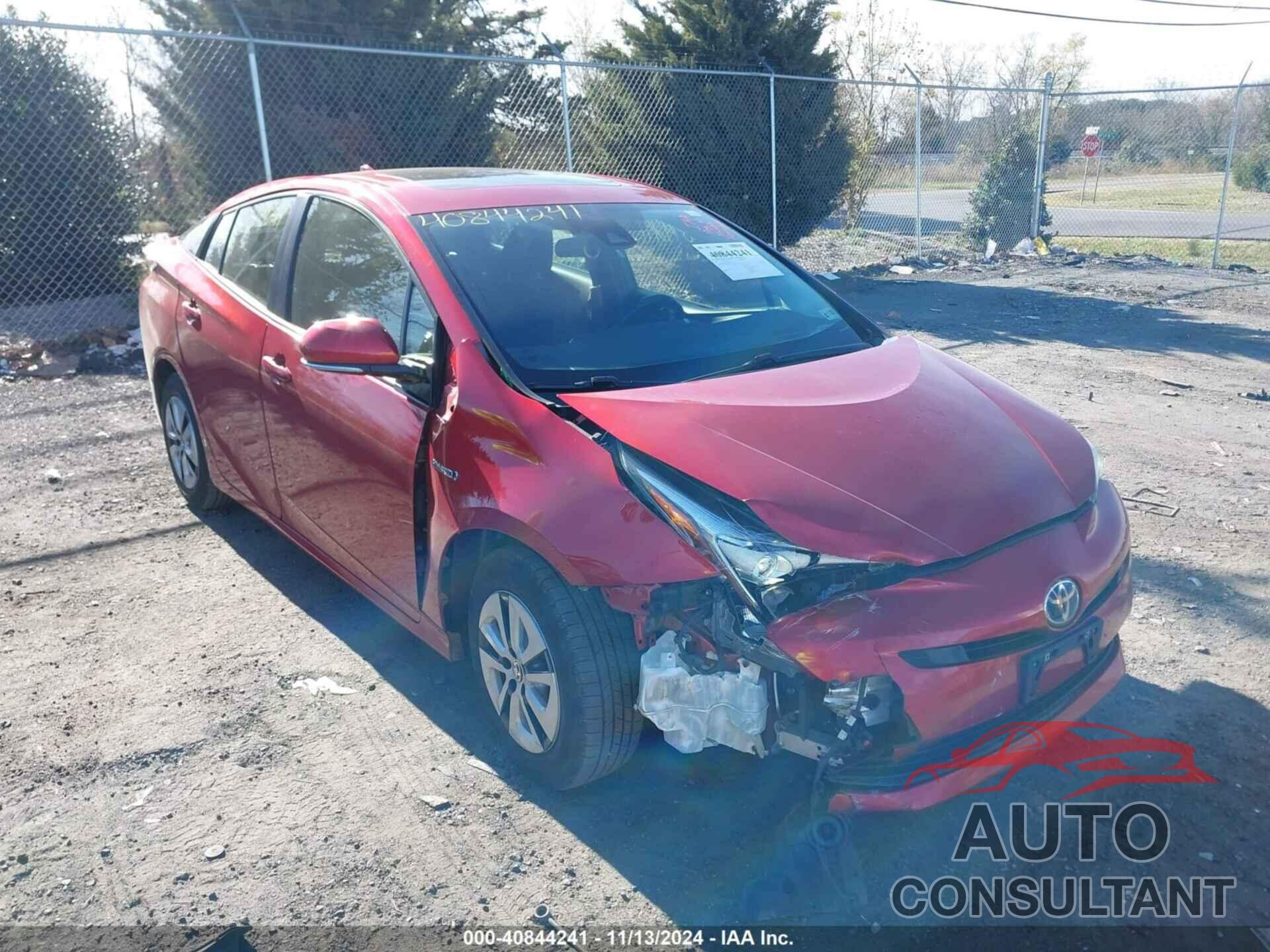 TOYOTA PRIUS 2018 - JTDKARFUXJ3055074